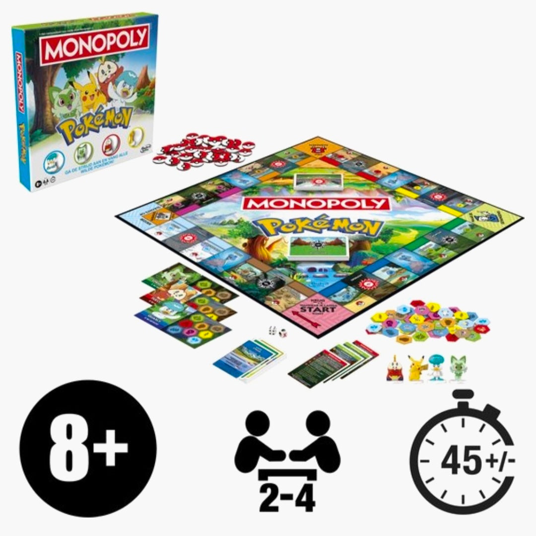 Hasbro: Monopoly - Pokemon