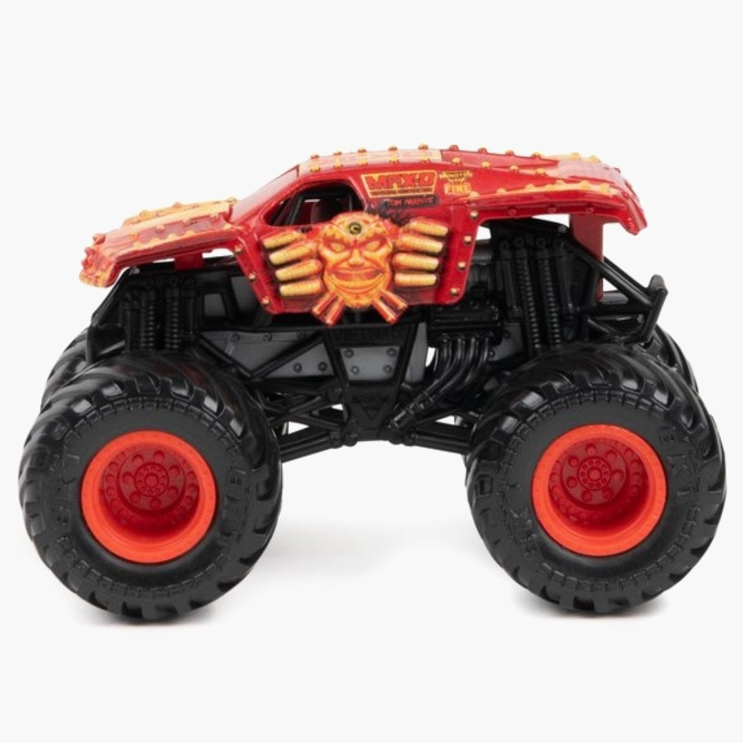 Monster Jam: 2in1 Launch N'Go Hauler Speelset
