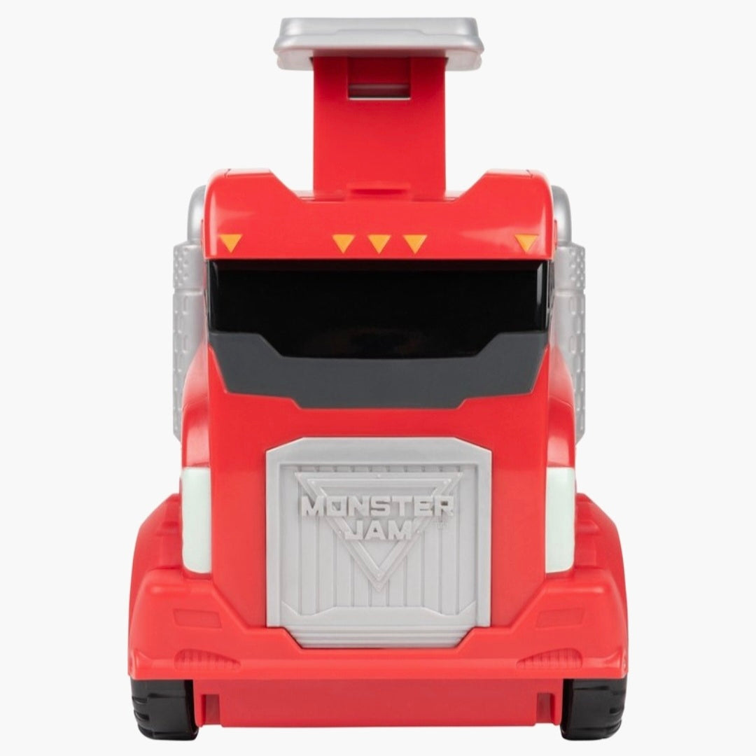 Monster Jam: 2in1 Launch N'Go Hauler Speelset