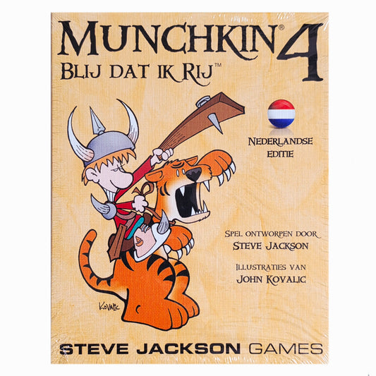Munchkin 4: Blij dat ik Rij - Uitbreiding (NL)