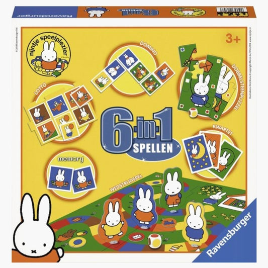 Ravensburger: Nijntje 6in1 Spellendoos