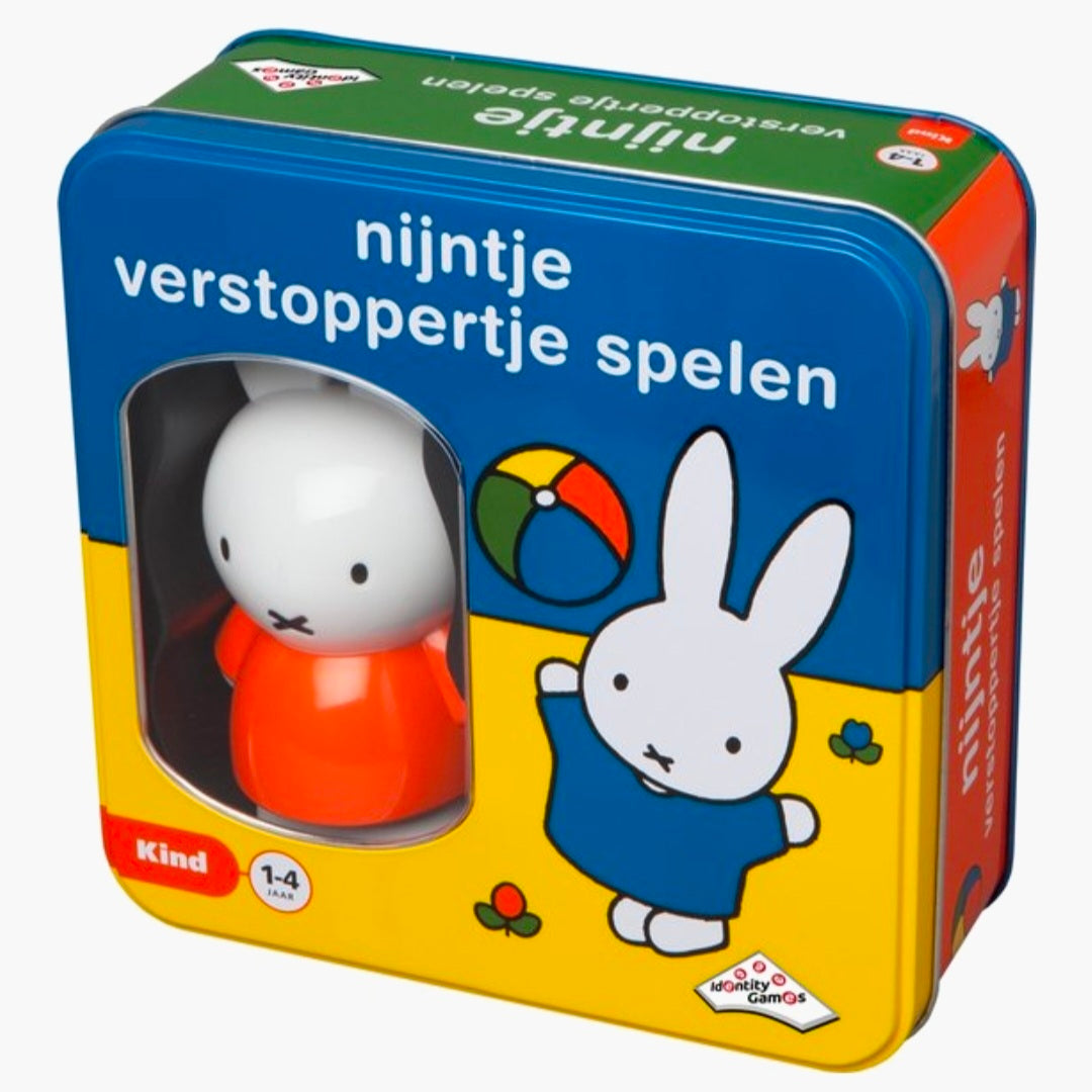 Identity Games: Nijntje - verstoppertje spelen in Blik