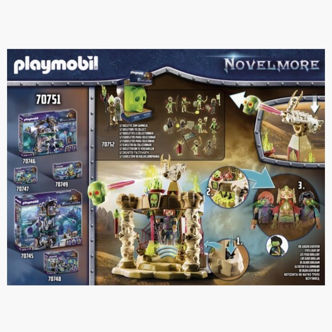 PLAYMOBIL: 70751 - Tempel v.h. Skelettenleger