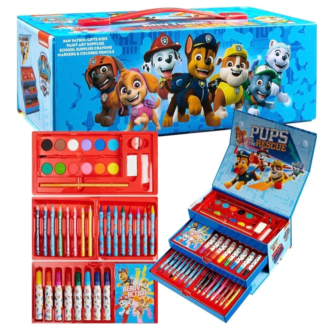 Nickelodeon: Paw Patrol - Kleurdoos met lades - 42 delig