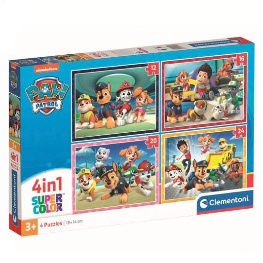 Paw Patrol: Super Color - 4 in 1