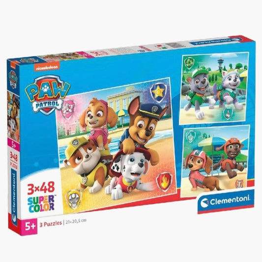 Clementoni: Puzzel Paw Patrol - 3x48