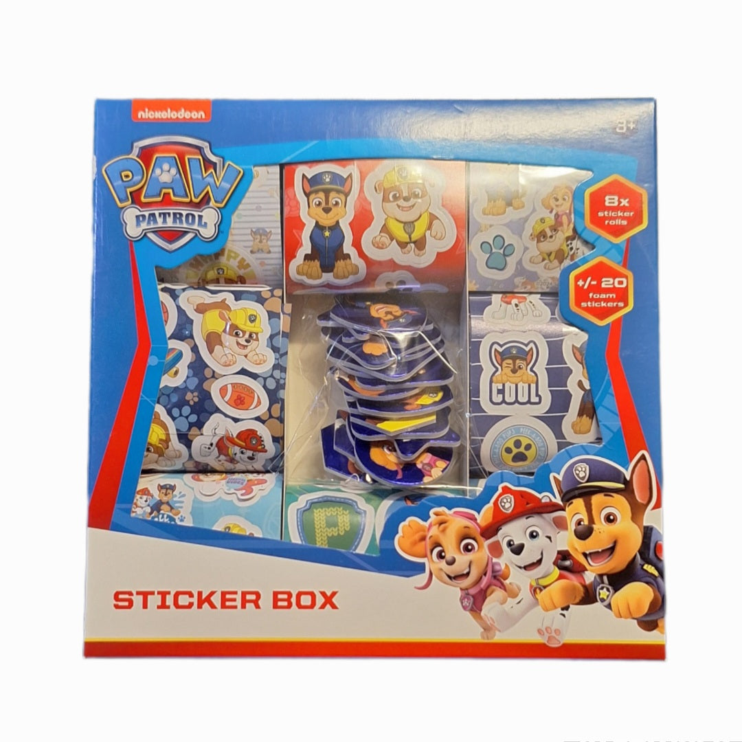 Paw Patrol stickerbox