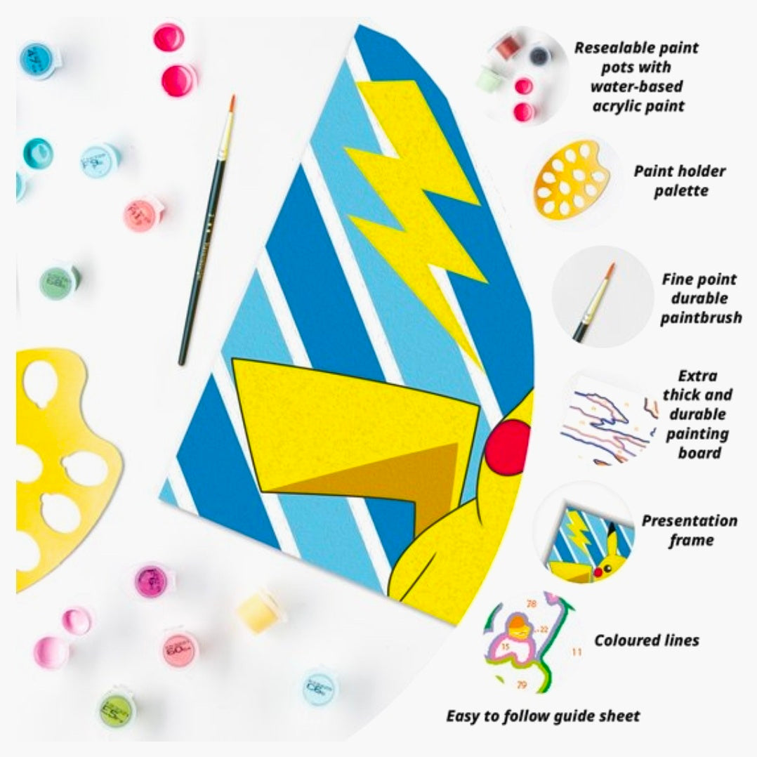 Ravensburger: CreArt - Pikachu schilder op de nummer