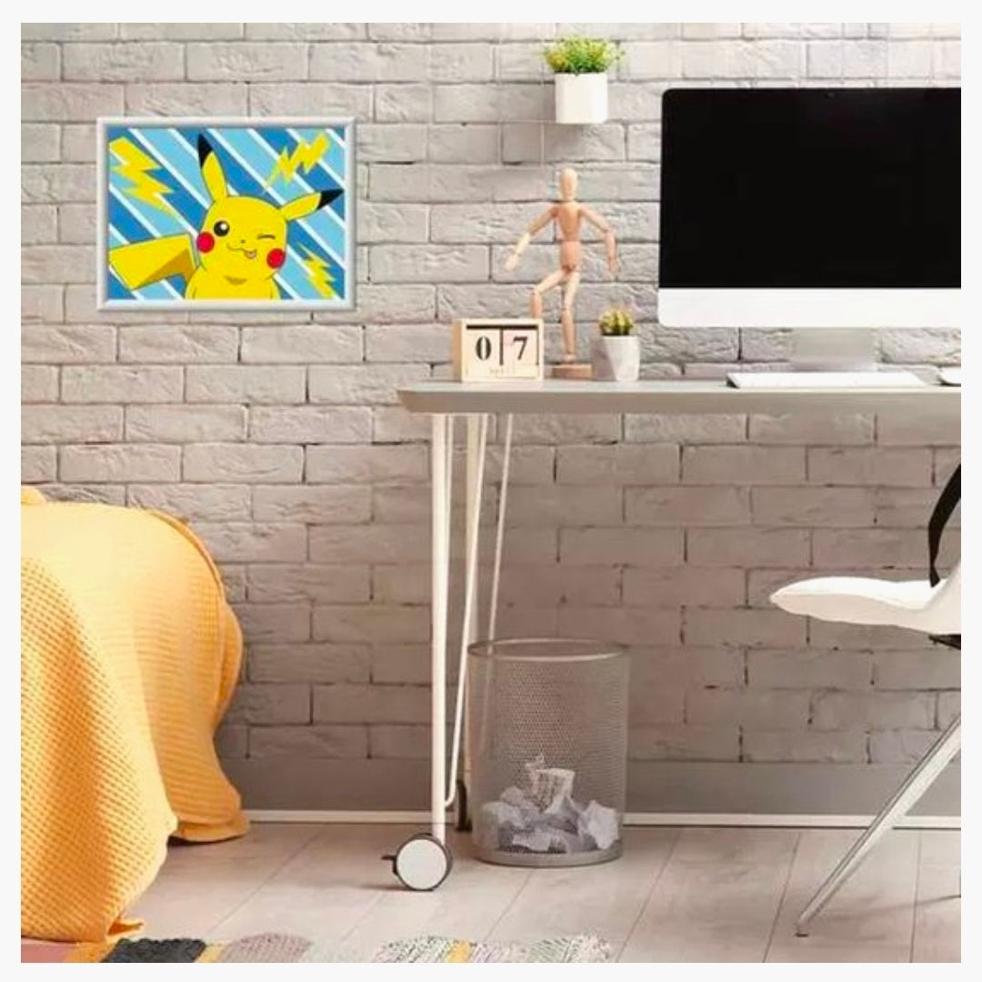 Ravensburger: CreArt - Pikachu schilder op de nummer