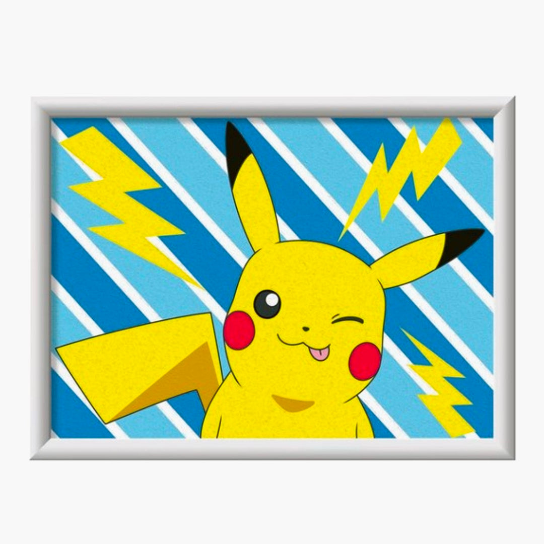 Ravensburger: CreArt - Pikachu schilder op de nummer