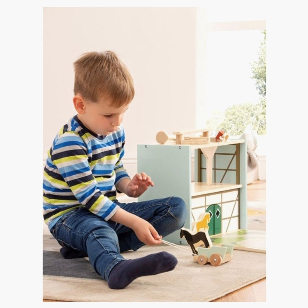 Pinolino: Houten Manege Lisse en accessoires