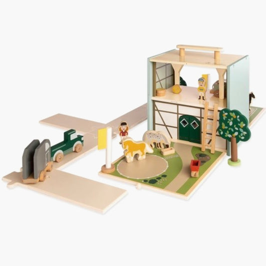 Pinolino: Houten Manege Lisse en accessoires