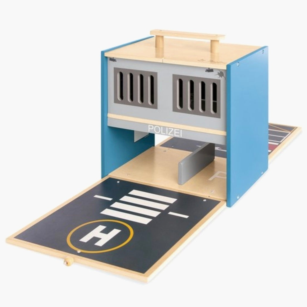 Pinolino: Houten Politiebureau en accessoires