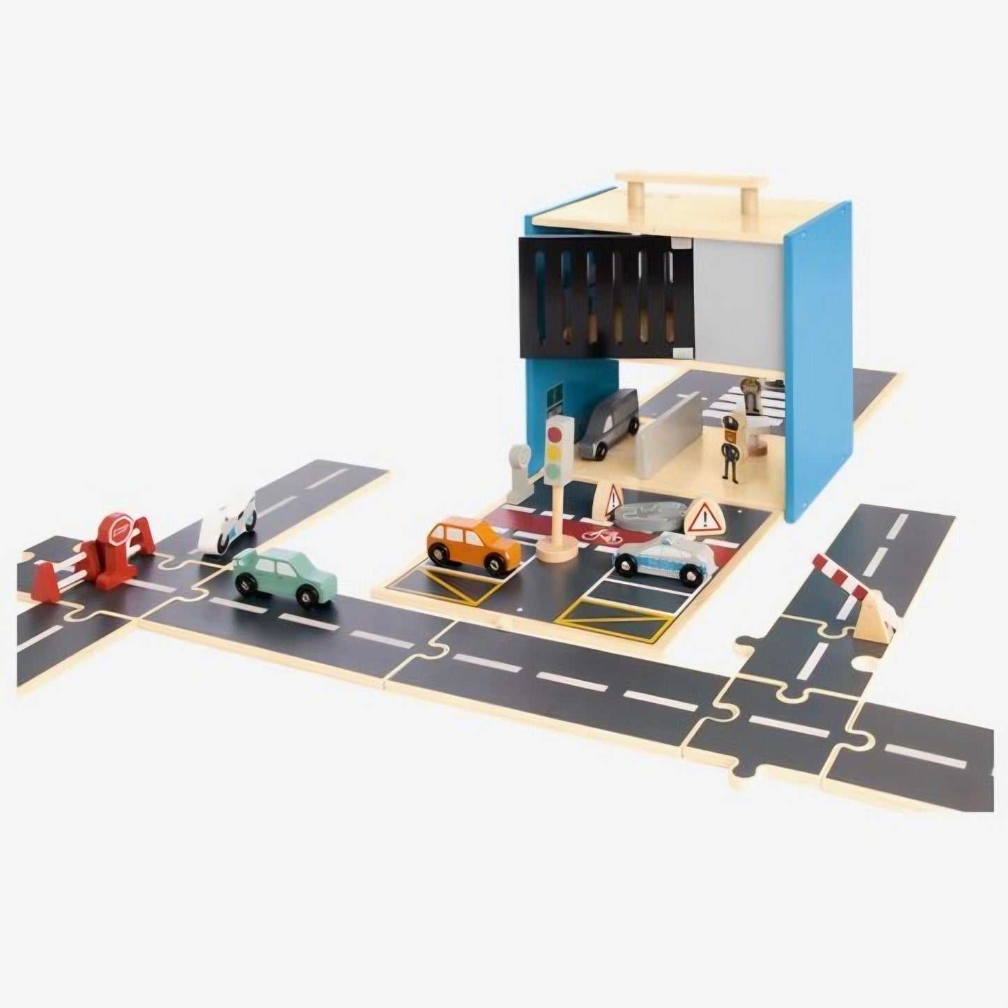 Pinolino: Houten Politiebureau en accessoires