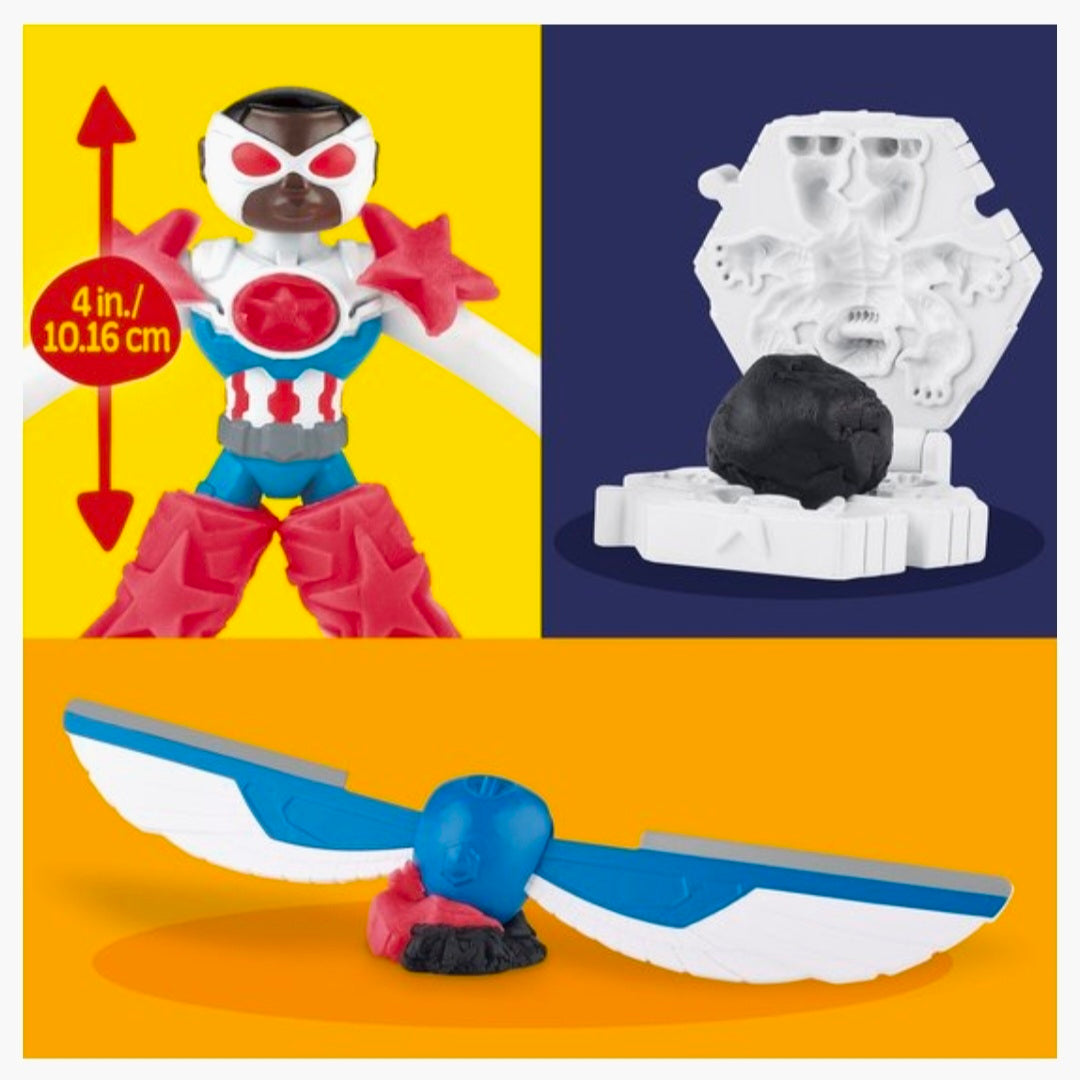 Play-Doh: Marvel - Captain America Motorsnijder Speelset