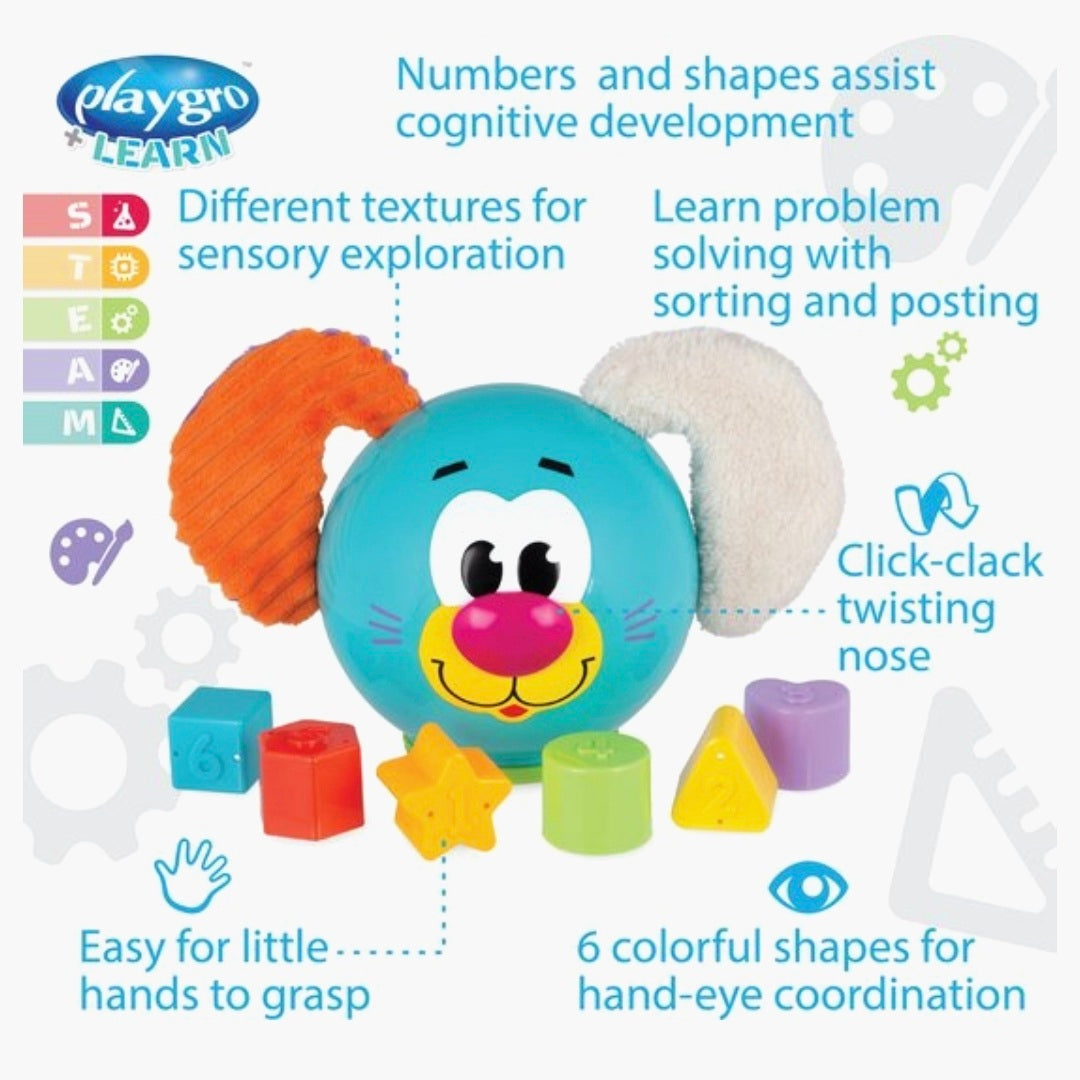 Playgro: Puppy Vormensorteerder