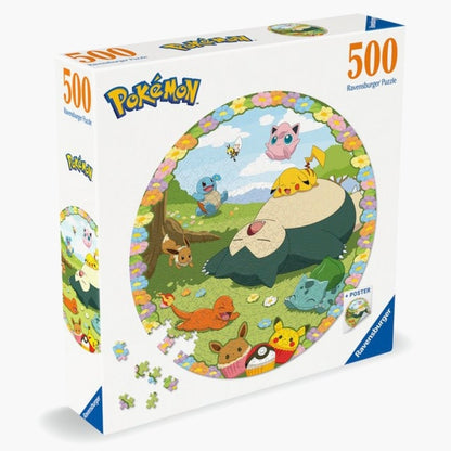 Pokémon: Ronde Puzzel - 500  -  Multiplaza