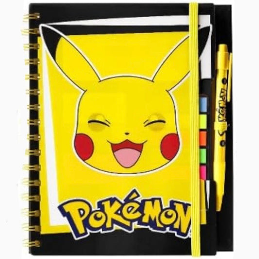 Pokemon: Notitieboek A5 + Pen + Plakbriefjes