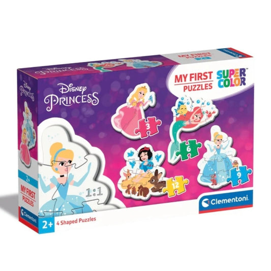 Clementoni: My First Puzzel - Disney Princess - 3 + 6 + 9 + 12
