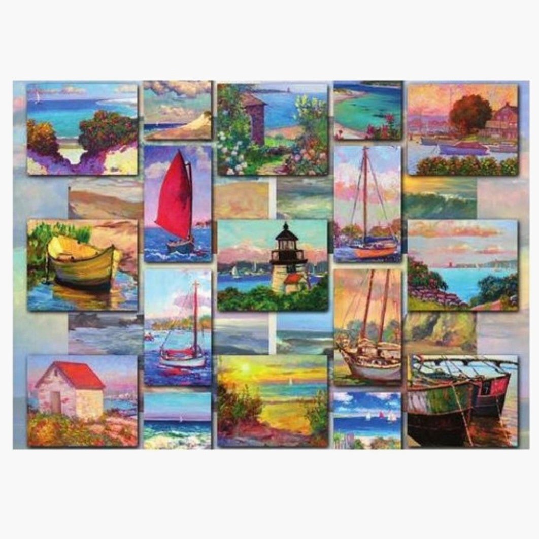 Ravensburger: Coastel Collage - 1500