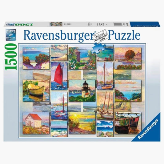 Ravensburger: Coastel Collage - 1500