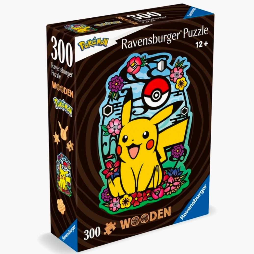 Ravensburger: Shaped Hout Pokemon - 300