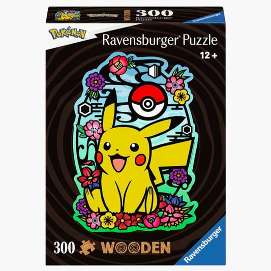 Ravensburger: Shaped Hout Pokemon - 300