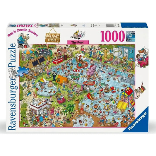 Ravensburger: Holiday Resort 3 - The Pool - 1000  -  Multiplaza
