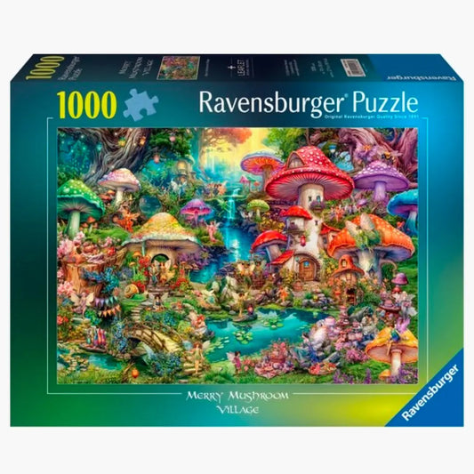 Ravensburger: Merry Mushroom Village - 1000  -  Multiplaza