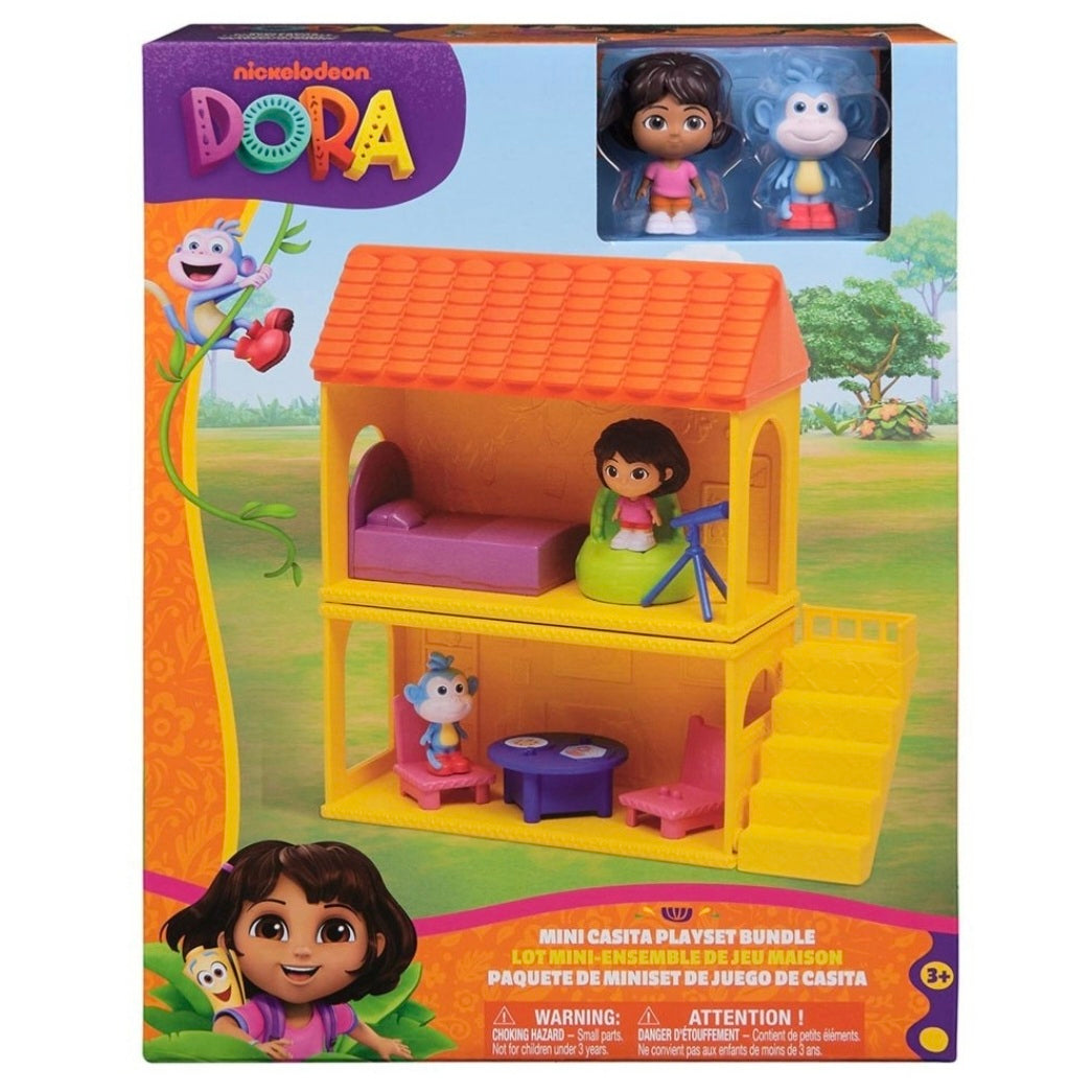 Dora: Regenwoudhuis Mini speelset