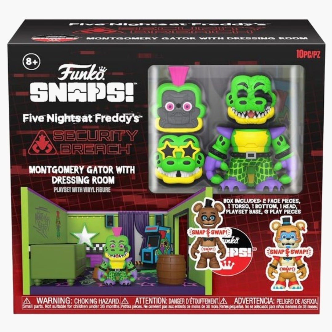 Funko Snaps! Montgomery Gator met Kleedkamerset