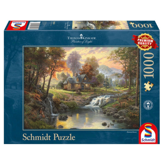 Schmidt: Thomas Kinkade - Mountain Retreat - 1000