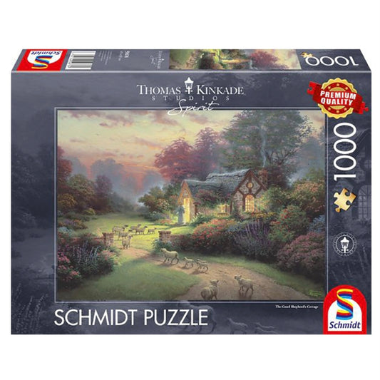 Schmidt: Thomas Kinkade - Spirit De Goede Herder - 1000