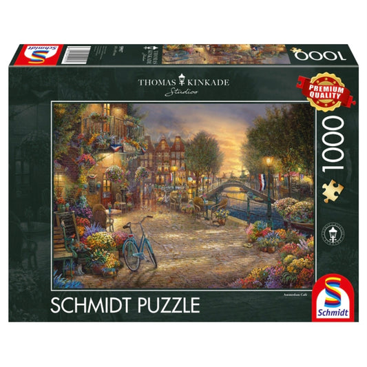Schmidt: Thomas Kinkade - Gracht in Amsterdam - 1000