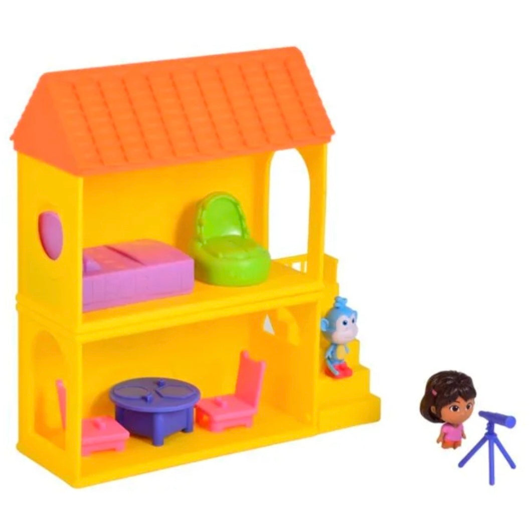 Dora: Regenwoudhuis Mini speelset