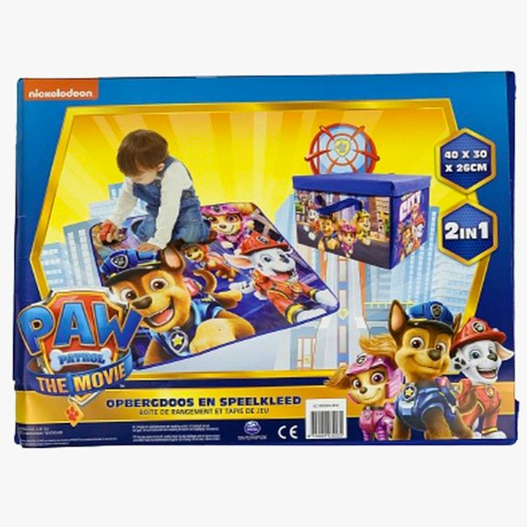 Paw Patrol: Speelkleed + Opbergdoos - 2 in 1