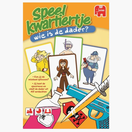 Jumbo: Speelkwartiertje - Wie is de Dader?