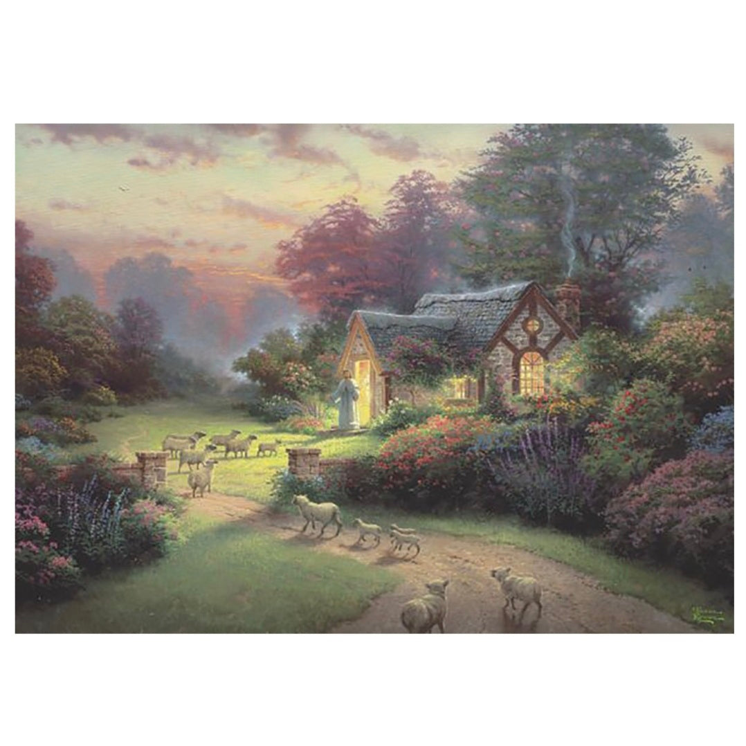 Schmidt: Thomas Kinkade - Spirit De Goede Herder - 1000