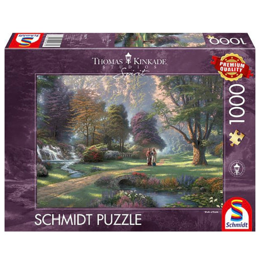 Schmidt: Thomas Kinkade - Spirit, Walk of Faith - 1000