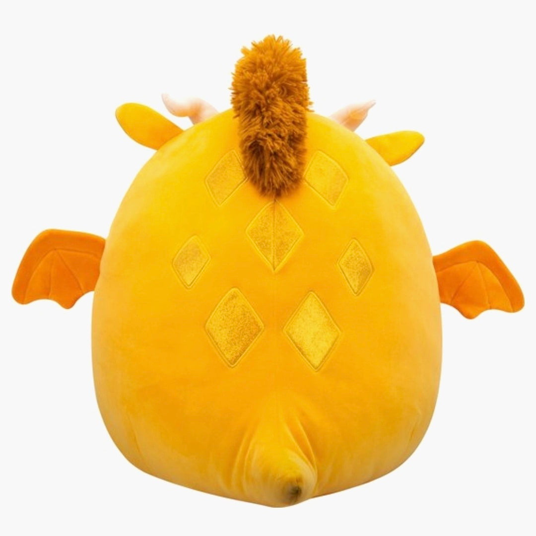 Squishmallows:  Mister - Gold Dragon W/Sparkle Belly 40cm