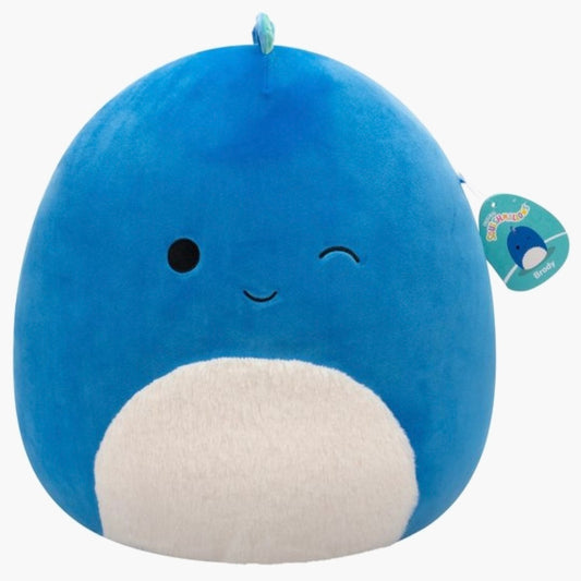 Squishmallows: Brody - Winking Dark Blue Dino W/Fuzzy Belly - 40cm
