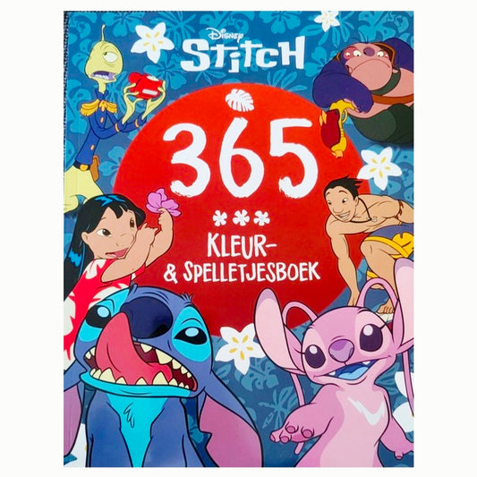 Stitch: 365 Kleur & Spelletjesboek
