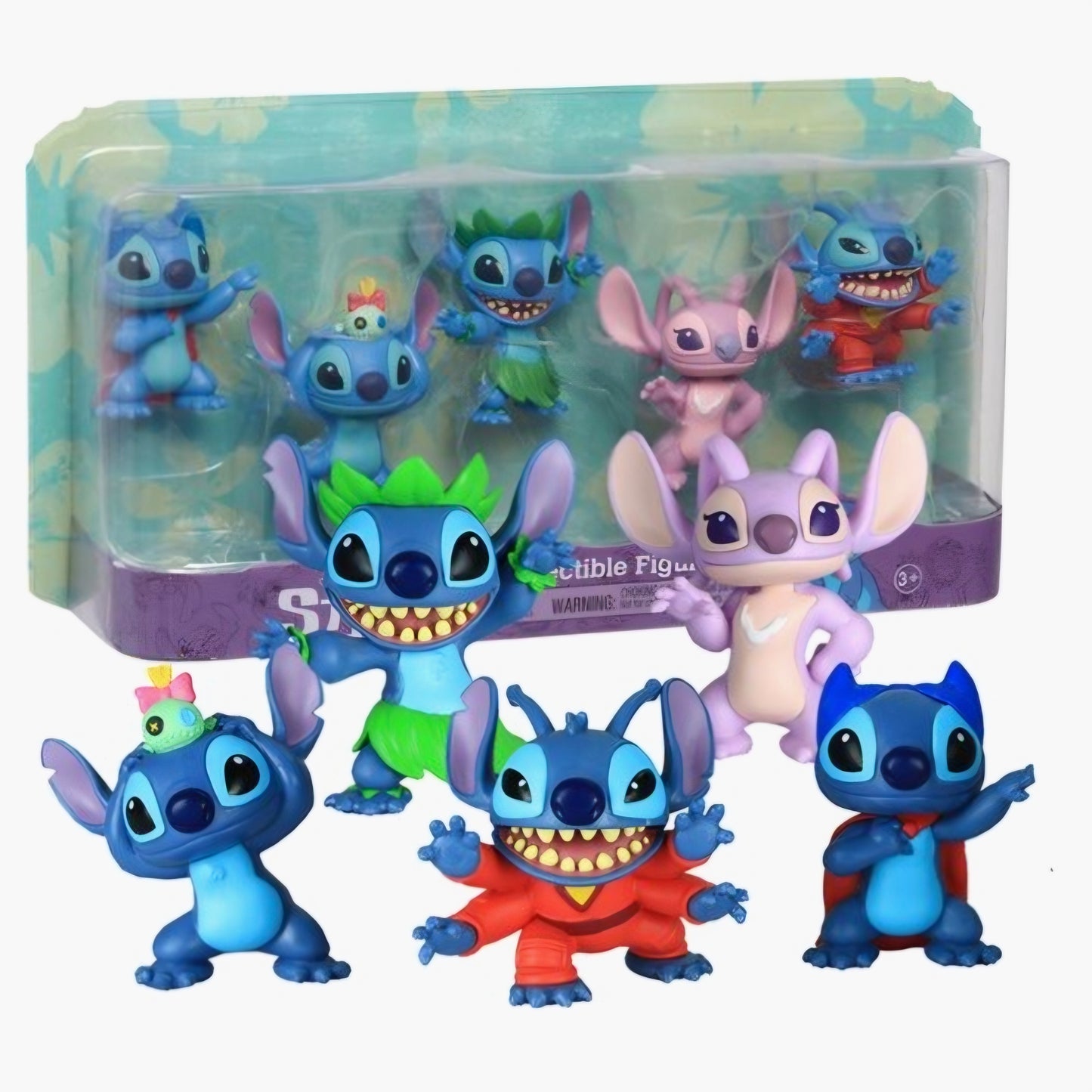 Stitch - Set van 5 Speelfiguren