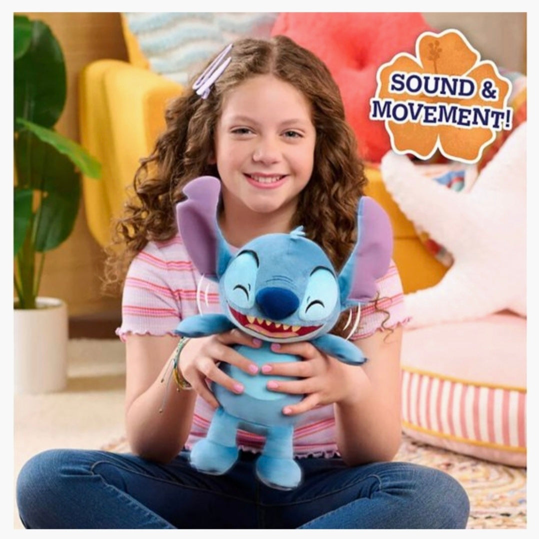 Stitch: Interactieve Knuffel - Lacht & Beweegt