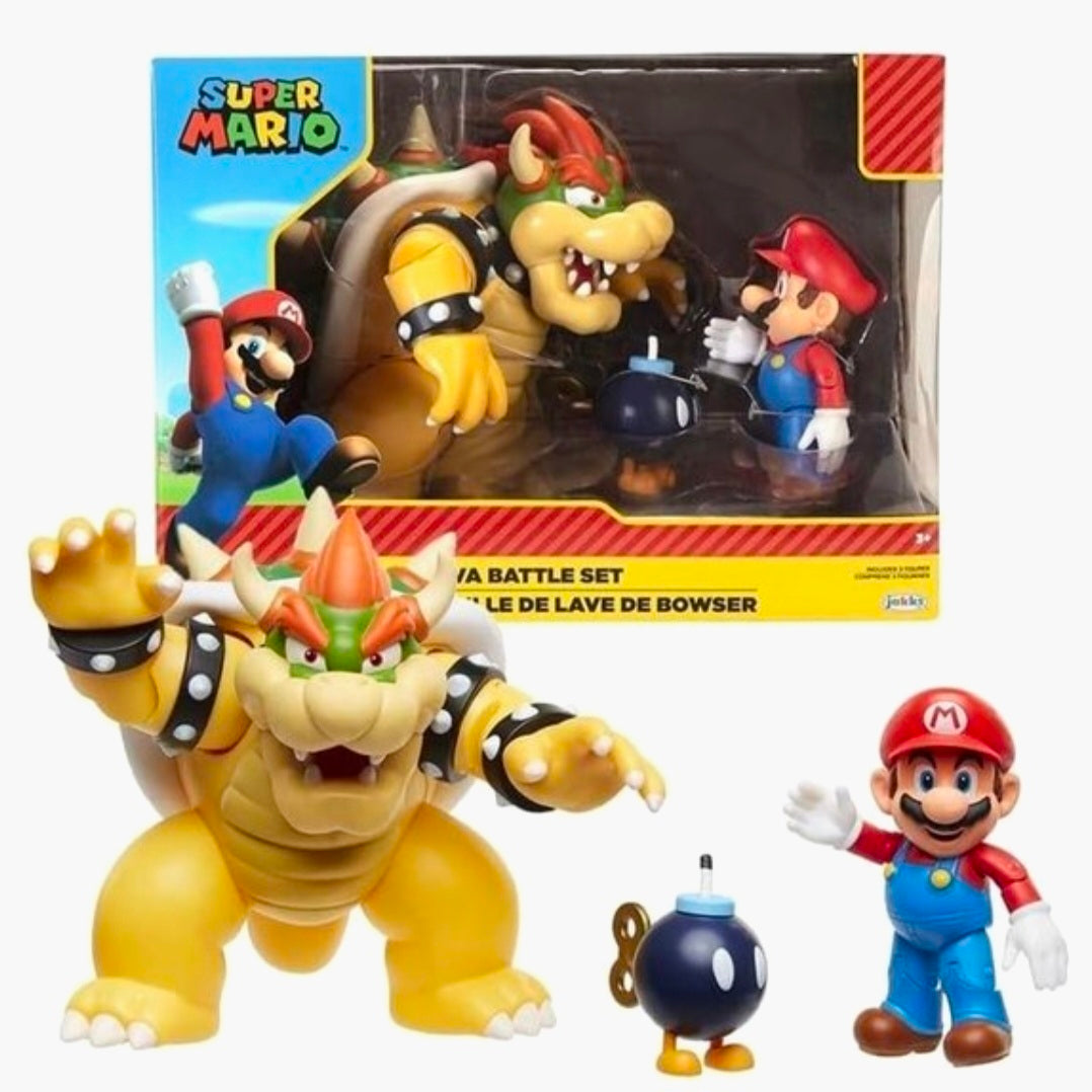 Super Mario: Bowser's Lava Battle Set