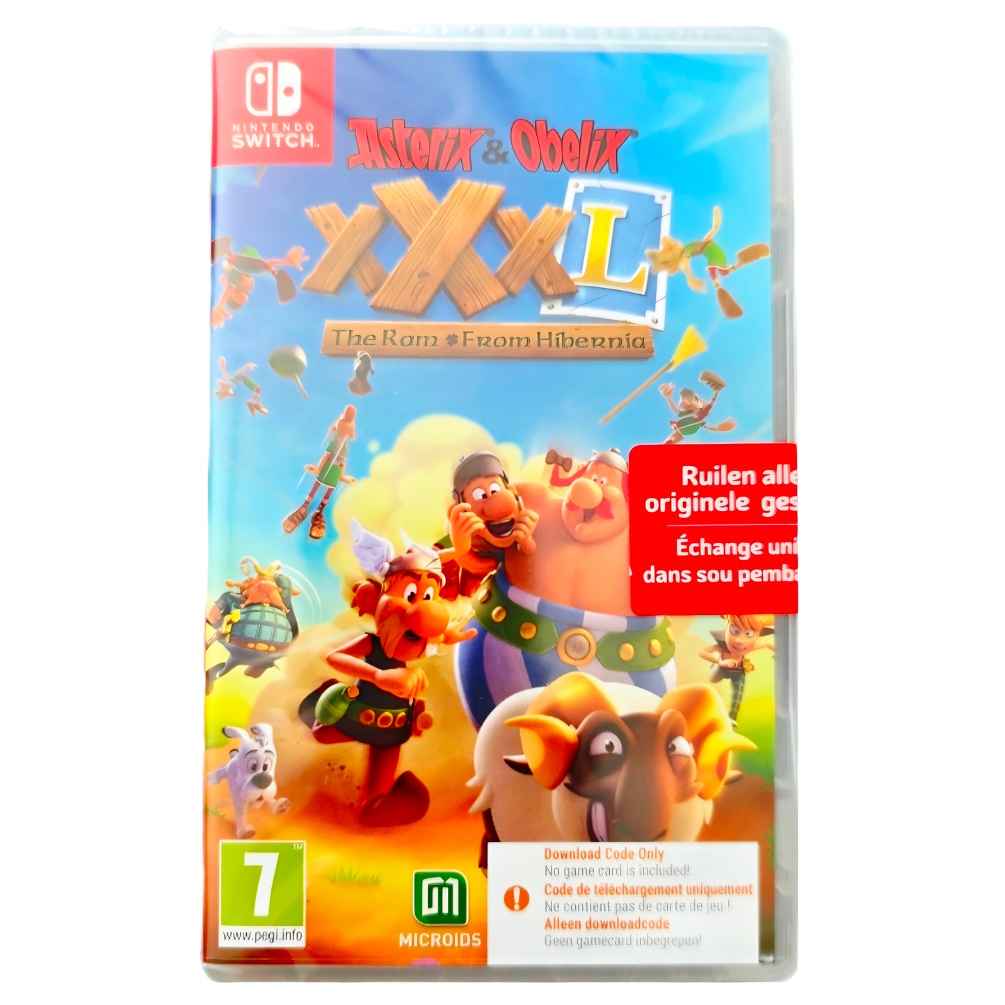 Nintendo Switch: Asterisk & Obelix XXXL - The RAM from Hibernia (Code-in-a-Box)
