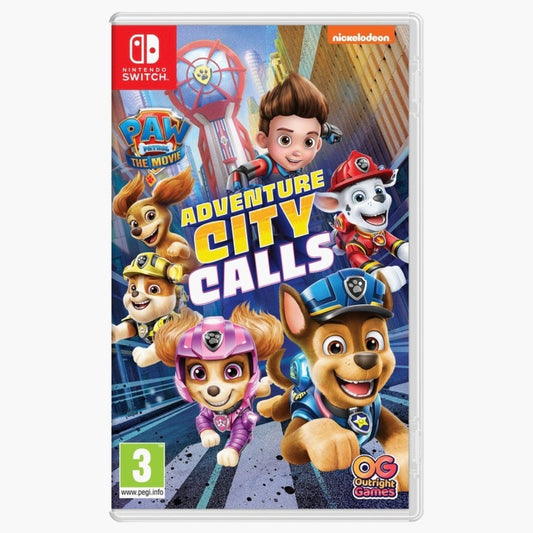 Nintendo Switch: Paw Patrol The Movie - Adventure City Calls (Code-in-a-Box)
