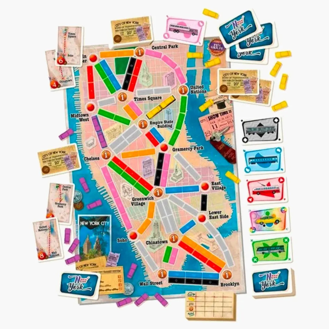 Ticket to Ride: New York  -  Multiplaza