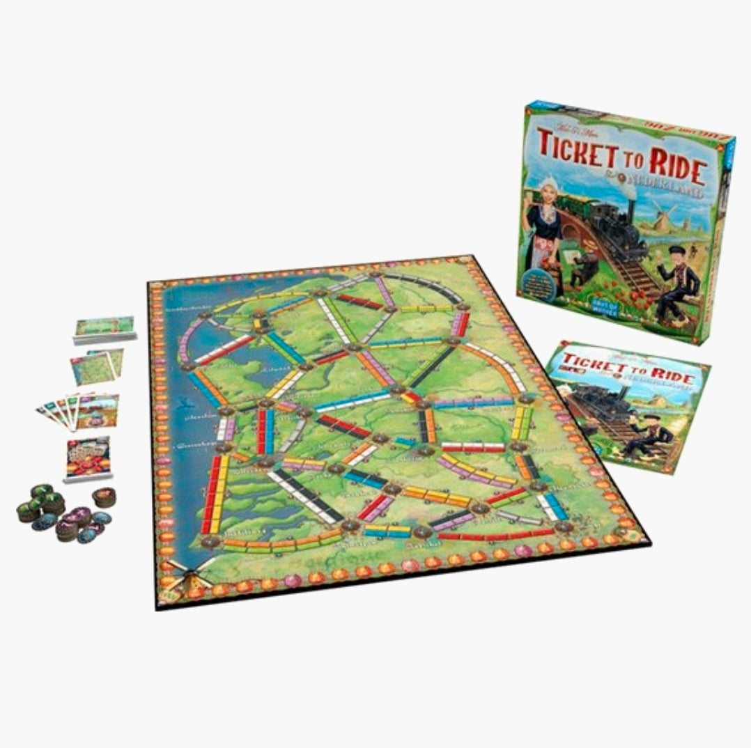 Asmodee: Ticket to Ride - Nederland (Uitbreiding)