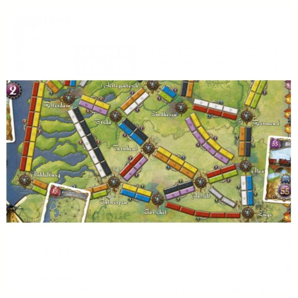 Asmodee: Ticket to Ride - Nederland (Uitbreiding)